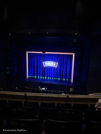 Milton Keynes Theatre Circle E14 view from seat photo