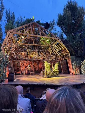 Regent's Park Open Air Theatre Lower Right F36 view from seat photo