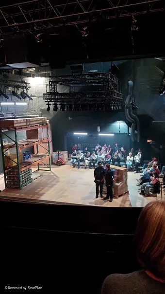 Trafalgar Theatre Dress Circle B7 view from seat photo