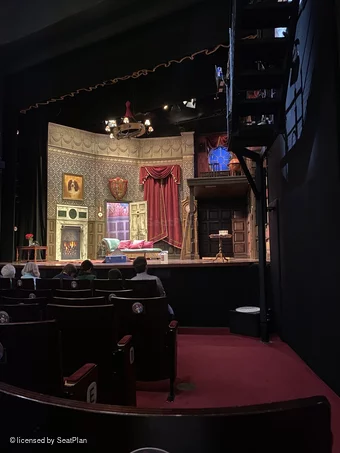 Duchess Theatre Stalls G1 view from seat photo