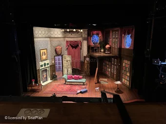 Duchess Theatre Dress Circle A9 view from seat photo