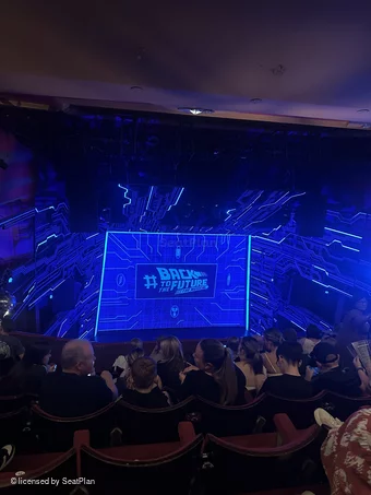 Adelphi Theatre Upper Circle G27 view from seat photo