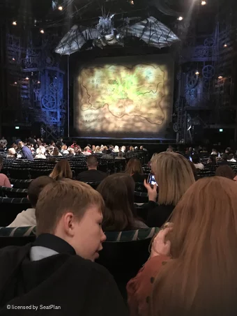 Apollo Victoria Theatre Stalls W13 view from seat photo