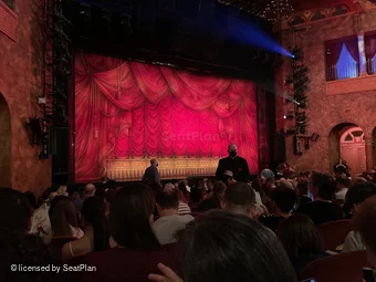 August Wilson Theatre Orchestra O11 view from seat photo