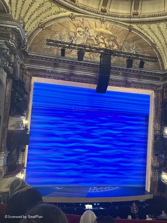 Novello Theatre Dress Circle D20 view from seat photo