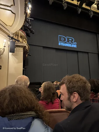 Noel Coward Theatre Stalls K26 view from seat photo