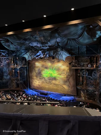 Gershwin Theatre Mezzanine B18 view from seat photo