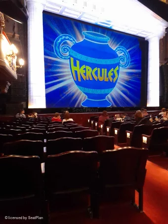 Theatre Royal Drury Lane Stalls M39 view from seat photo