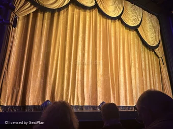 Trafalgar Theatre Stalls C16 view from seat photo