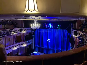 Criterion Theatre Upper Circle C11 view from seat photo