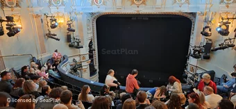 Ambassadors Theatre Circle J2 view from seat photo
