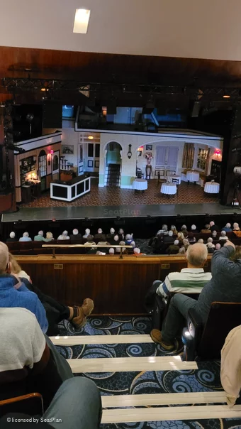 Princess Theatre Torquay Circle F28 view from seat photo