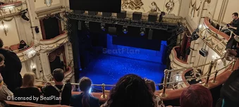 Noel Coward Theatre Grand Circle C5 view from seat photo