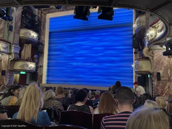 Novello Theatre Stalls P4 view from seat photo