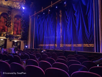 Lena Horne Theatre Orchestra G12 view from seat photo