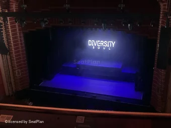 New Theatre Oxford Balcony B14 view from seat photo