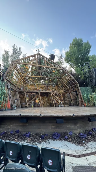 Regent's Park Open Air Theatre Lower Right C25 view from seat photo
