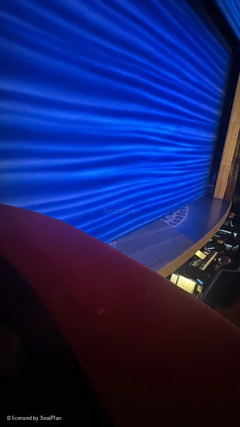 Novello Theatre Dress Circle Box A1 view from seat photo