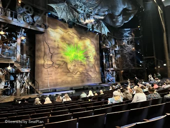 Gershwin Theatre Orchestra J23 view from seat photo