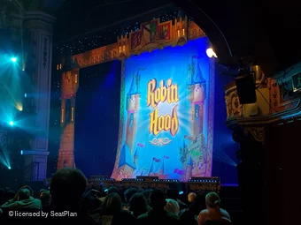 New Wimbledon Theatre Stalls K1 view from seat photo