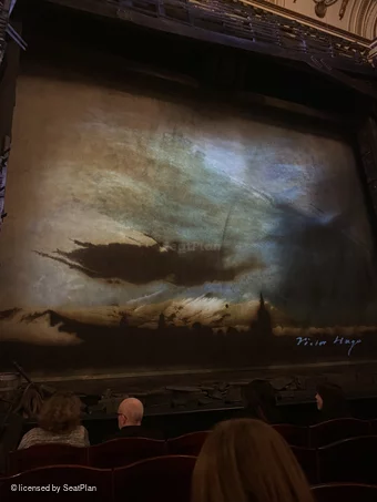 Sondheim Theatre Stalls E23 view from seat photo