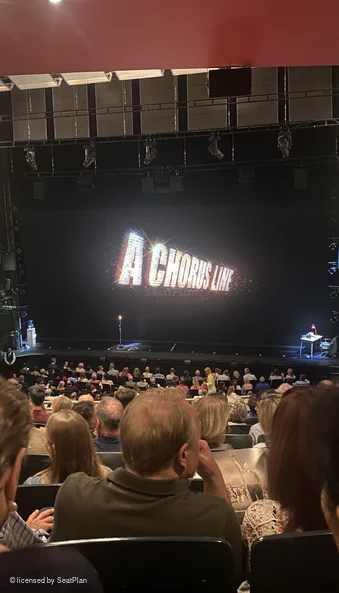 Sadler's Wells First Circle H8 view from seat photo