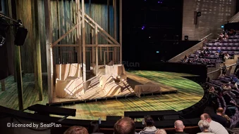 National Theatre - Olivier Stalls H59 view from seat photo