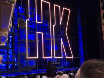 Shubert Theatre Orchestra K21 view from seat photo