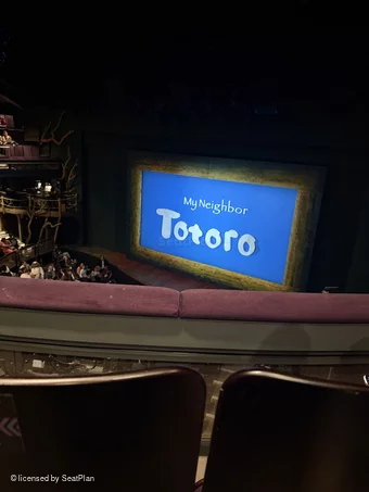 Gillian Lynne Theatre Circle B27 view from seat photo