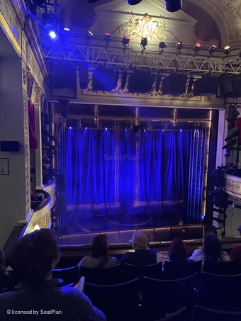 Vaudeville Theatre Dress Circle E3 view from seat photo
