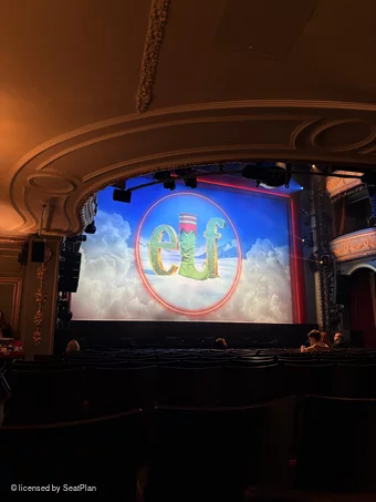 Aldwych Theatre Stalls L23 view from seat photo