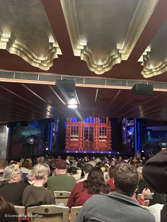 Savoy Theatre Stalls T19 view from seat photo
