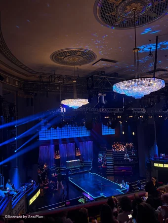 Broadhurst Theatre Mezzanine J21 view from seat photo