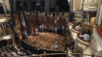 Victoria Palace Theatre Grand Circle C2 view from seat photo