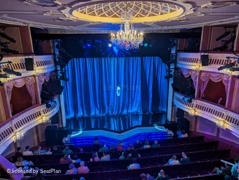 Criterion Theatre Upper Circle A18 view from seat photo