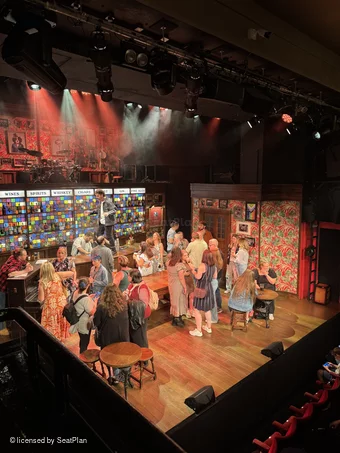 Arts Theatre Circle L10 view from seat photo