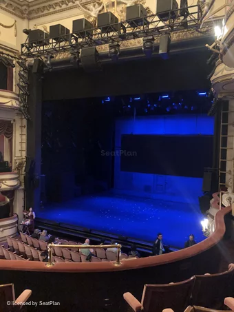 Noel Coward Theatre Royal Circle D4 view from seat photo