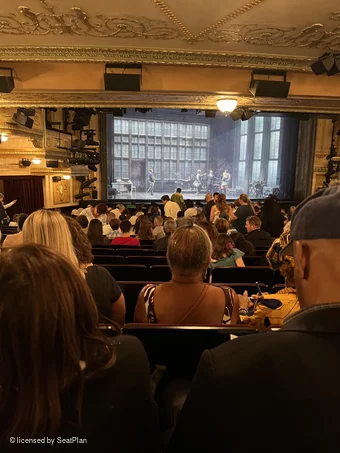 Neil Simon Theatre Orchestra W15 view from seat photo