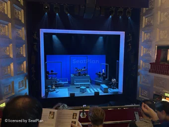 Savoy Theatre Dress Circle C19 view from seat photo