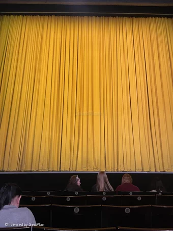 Fortune Theatre Stalls E11 view from seat photo
