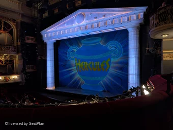 Theatre Royal Drury Lane Royal Circle B11 view from seat photo