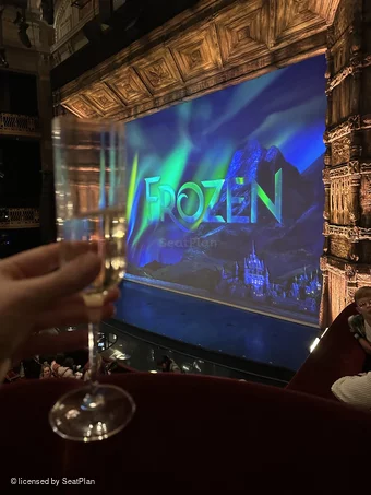Theatre Royal Drury Lane Royal Circle Prince's Side A7 view from seat photo
