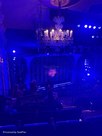 Lunt-Fontanne Theatre Rear Mezzanine F7 view from seat photo