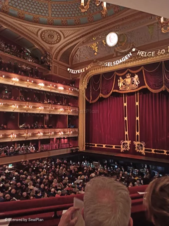 Royal Opera House Donald Gordon Grand Tier B35 view from seat photo
