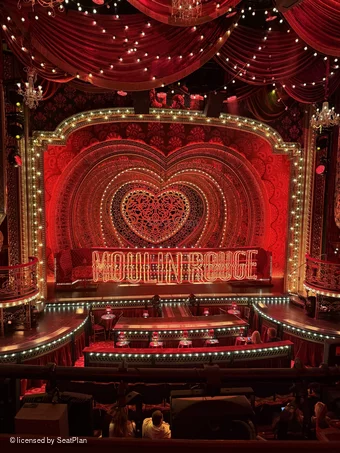 Piccadilly Theatre Royal Circle A19 view from seat photo