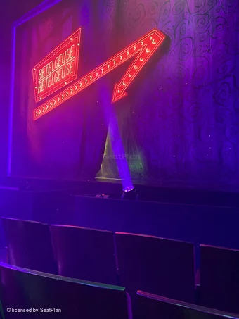 Marquis Theatre Orchestra C10 view from seat photo