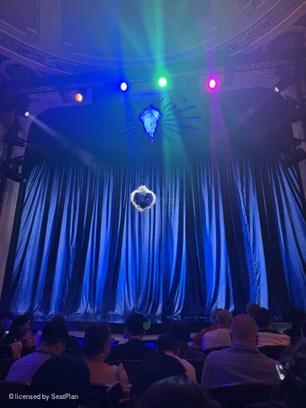 Criterion Theatre Stalls H10 view from seat photo