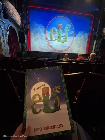 Aldwych Theatre Stalls G17 view from seat photo