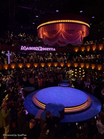 Soho Place First Balcony A20 view from seat photo