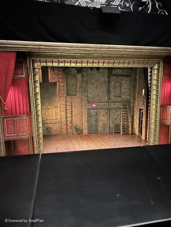 Trafalgar Theatre Dress Circle A20 view from seat photo